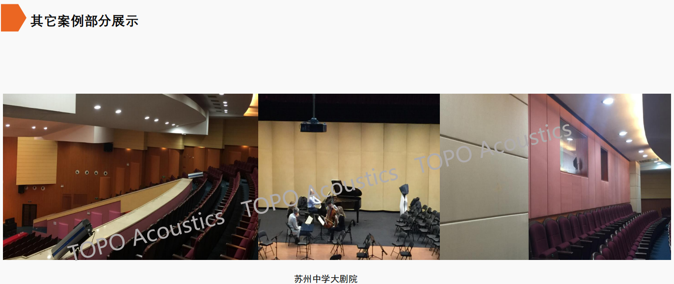拓樸聲學(xué)傾力打造蘇州中學(xué)大劇院
